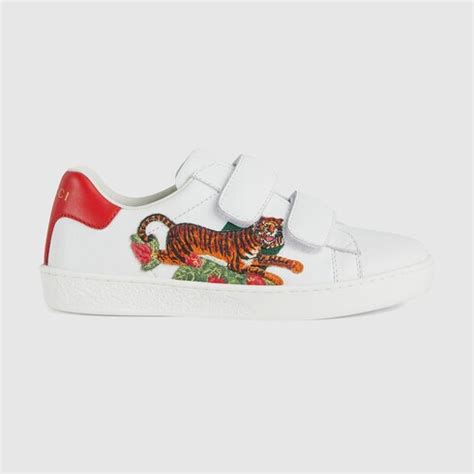 sneakers gucci tigre pelle bianca|gucci tiger for sale.